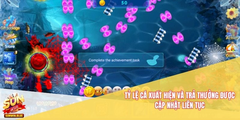 Bắn Cá Long Vương Sunwin – Nền Tảng Chơi Uy Tín Và An Toàn 4 Tỷ lệ cá xuất hiện và trả thưởng được cập nhật liên tục